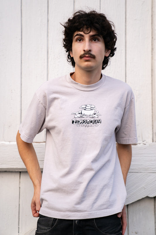 Fall Short Sleeve Gray