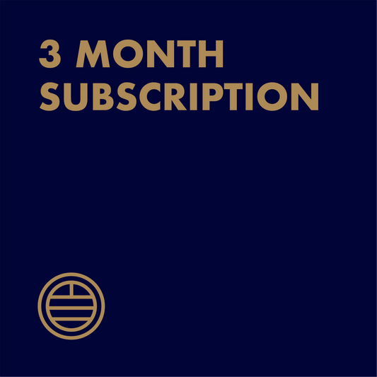 3 Month Subscription